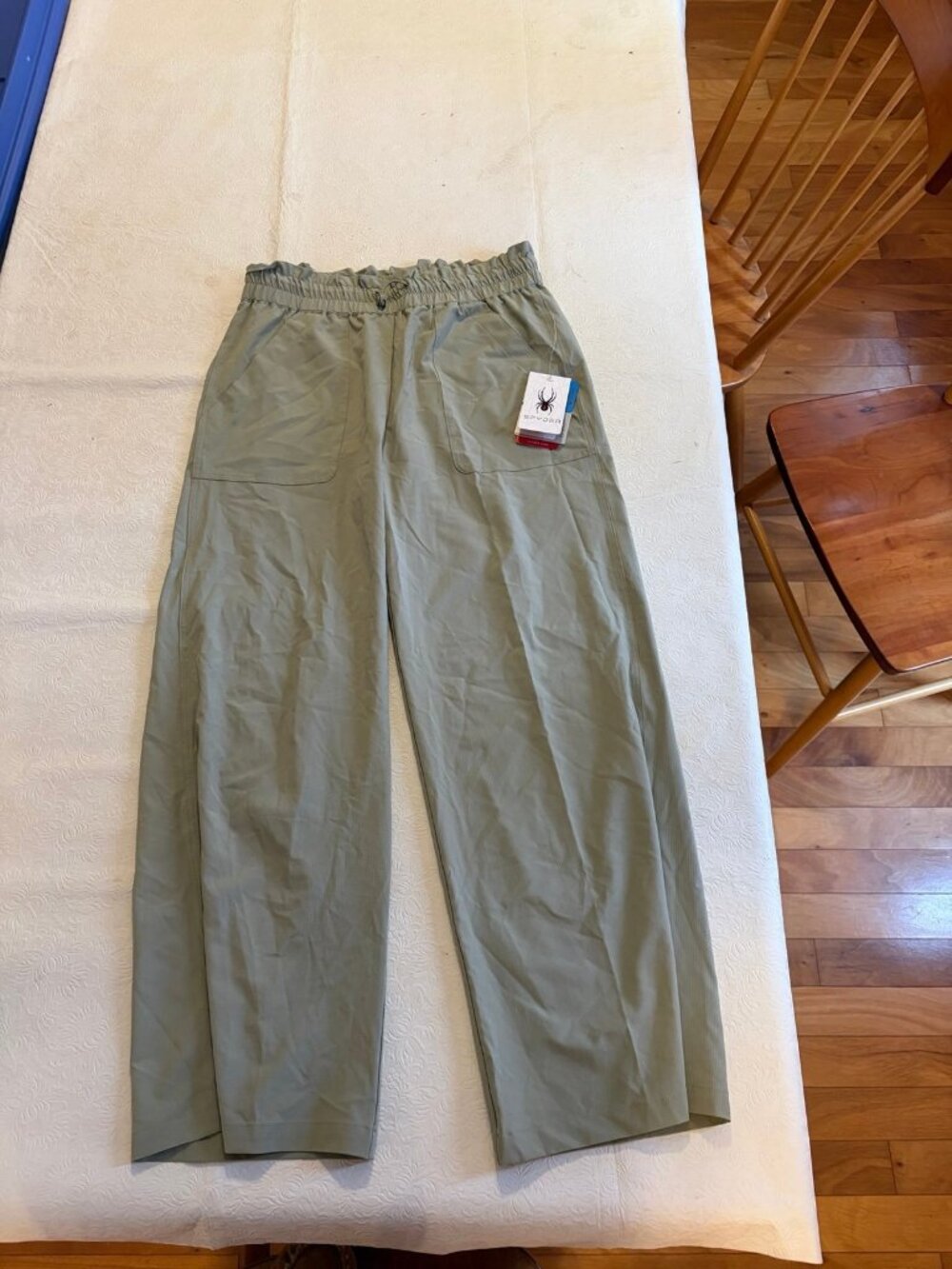 Spyder pants gray green mens size medium SWB044 NWT $89 MSRP
